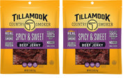 TILLAMOOK COUNTRY SMOKER Spicy & Sweet / 2.5 Ounce (Pack of 2) / 1 Jerky