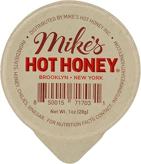 Mike's Hot Honey Dipping Cup 1 oz. | Gluten-Free | Kosher | Made In America | Pack of 8