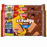E.L. Fudge Double Stuffed Elfwich Cookies Family Size 16.9 oz (Pack of 2) by Keebler – 16.9 Ounce (Pack of 2), brown, Pack of 2, Model 00027800067828