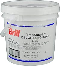 Brill Red Transmart Decorating Icing, 14 Pound Pail -- 1 each.
