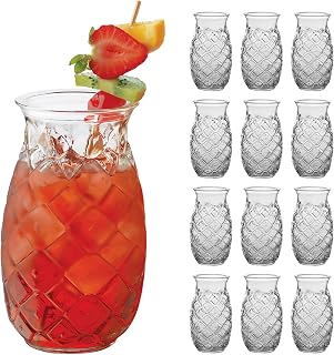 Libbey 70350 Tumbler Pineapple Tiki, 502 ml, Set of 12