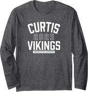 Curtis Vikings University Place, Washington 2025 Long Sleeve T-Shirt