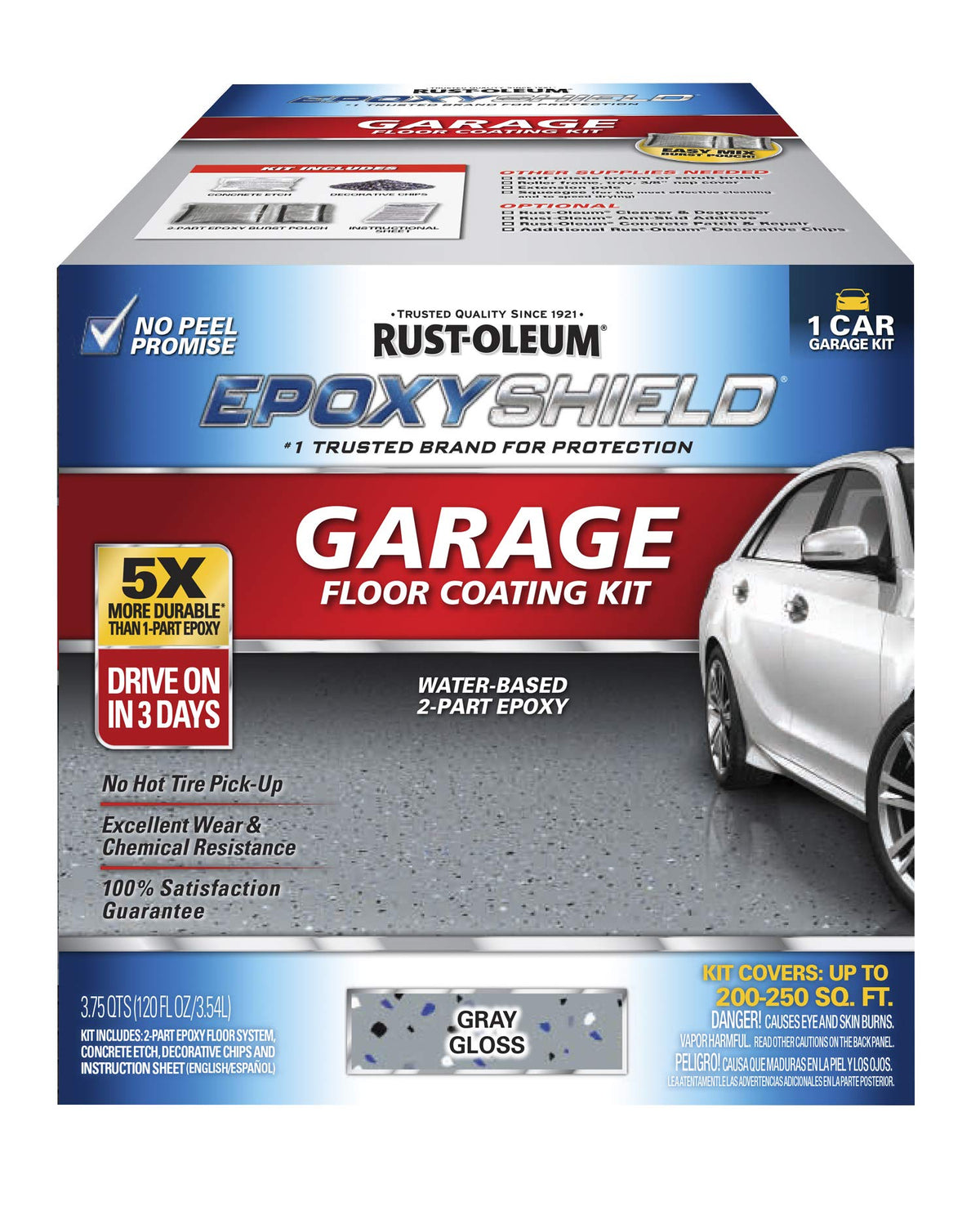 Rust-Oleum 1 Count (Pack of 1) / Gray / Epoxy Coating Kit Coatings