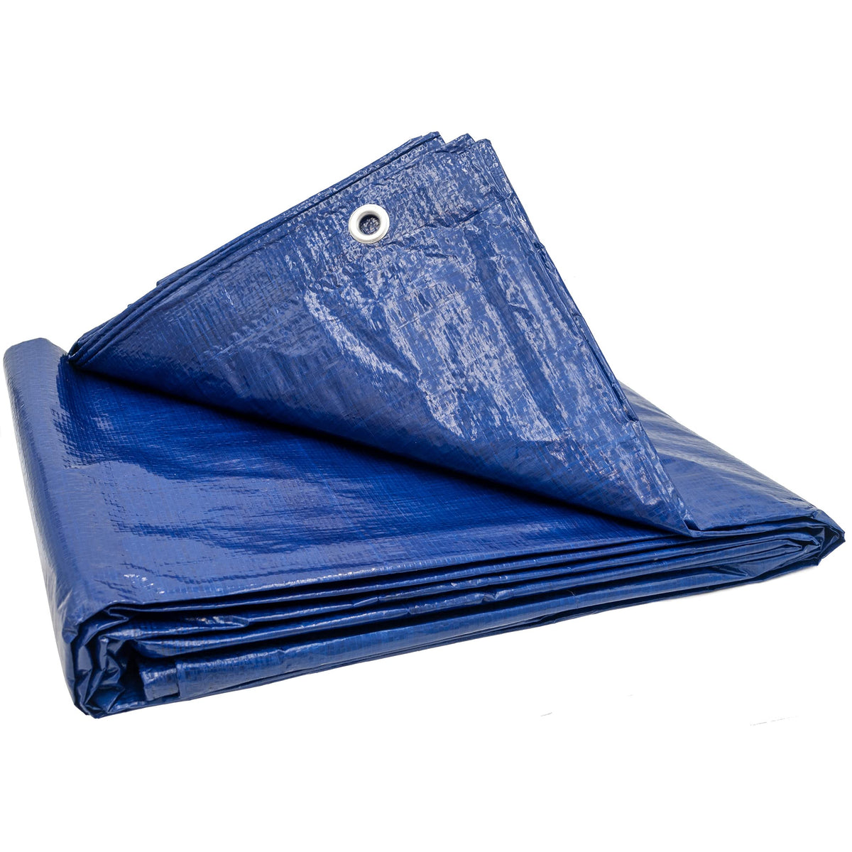 16ft x 32ft Blue Tarp by HARPSTER TARPS – 16ft x 32ft, Polyethylene (PE), Blue, Model B16x32