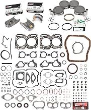 MA-4216952539-3 Full Gasket Set Pistons Bearings Compatible With/For 04-06 Subaru TURBO DOHC EJ255 EJ257