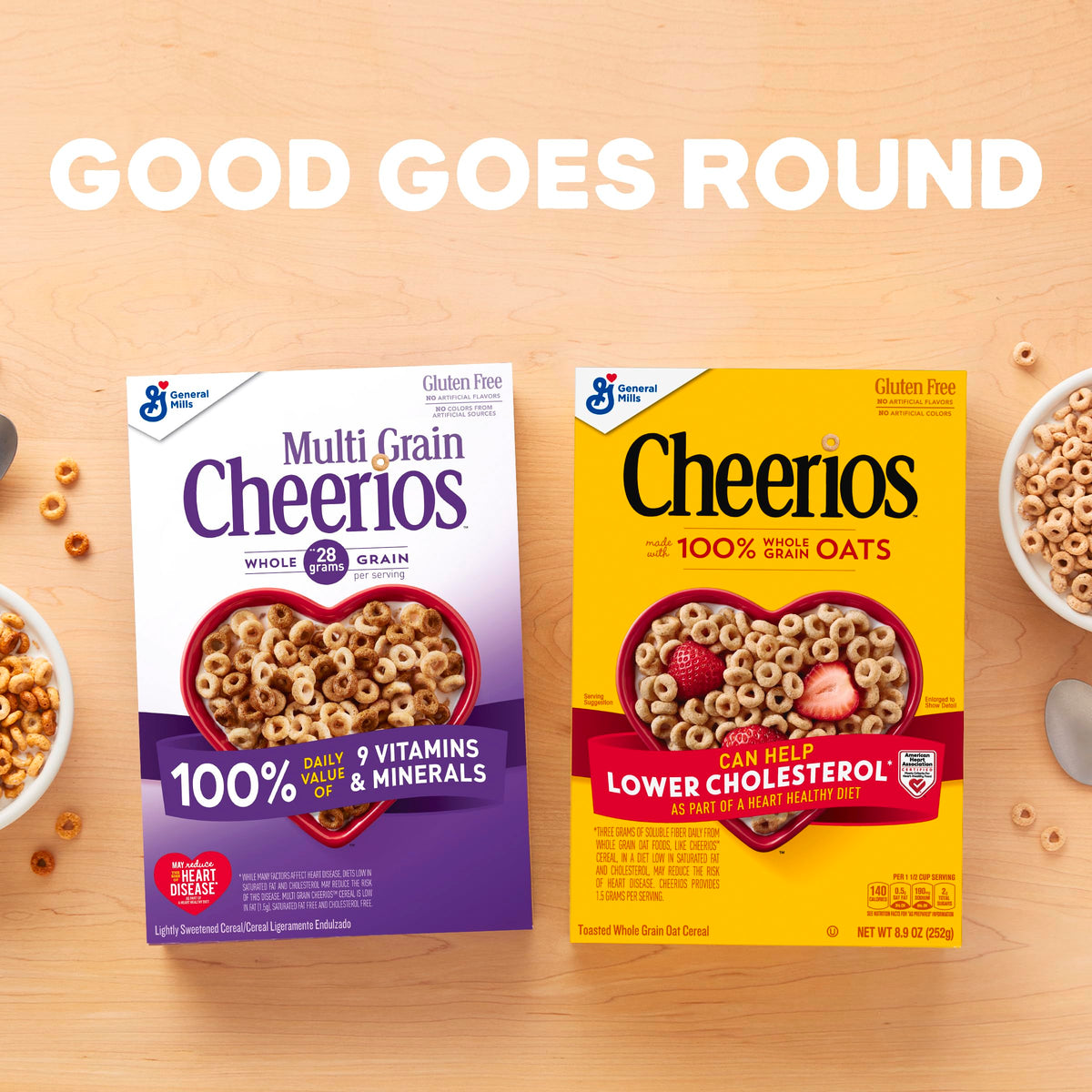 Cheerios Multi Grain / 20.6 Ounce (Pack of 4) / 4 Cold Cereal