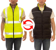 .XL Workreation High Visibility by TINGLEY – X-Large, Polyester, Fluorescent Yellow Green/Black, Model V26022