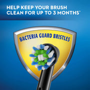 CrossAction Electric Toothbrush Replacement Brush Head Refills by Oral-B – 2 Count (Pack of 1), Black, Model 10069055127169