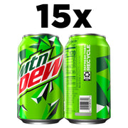 12 oz (pack of 15) by Mountain Dew – 12oz Cans (15 Pack)
