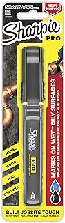Sharpie Pro Permanent Marker, Fine Point, Black Marker (2018321)