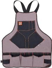 Ergodyne 13694 Arsenal 5704 Torso Length Work Tool Apron, 22-Pockets, Gray