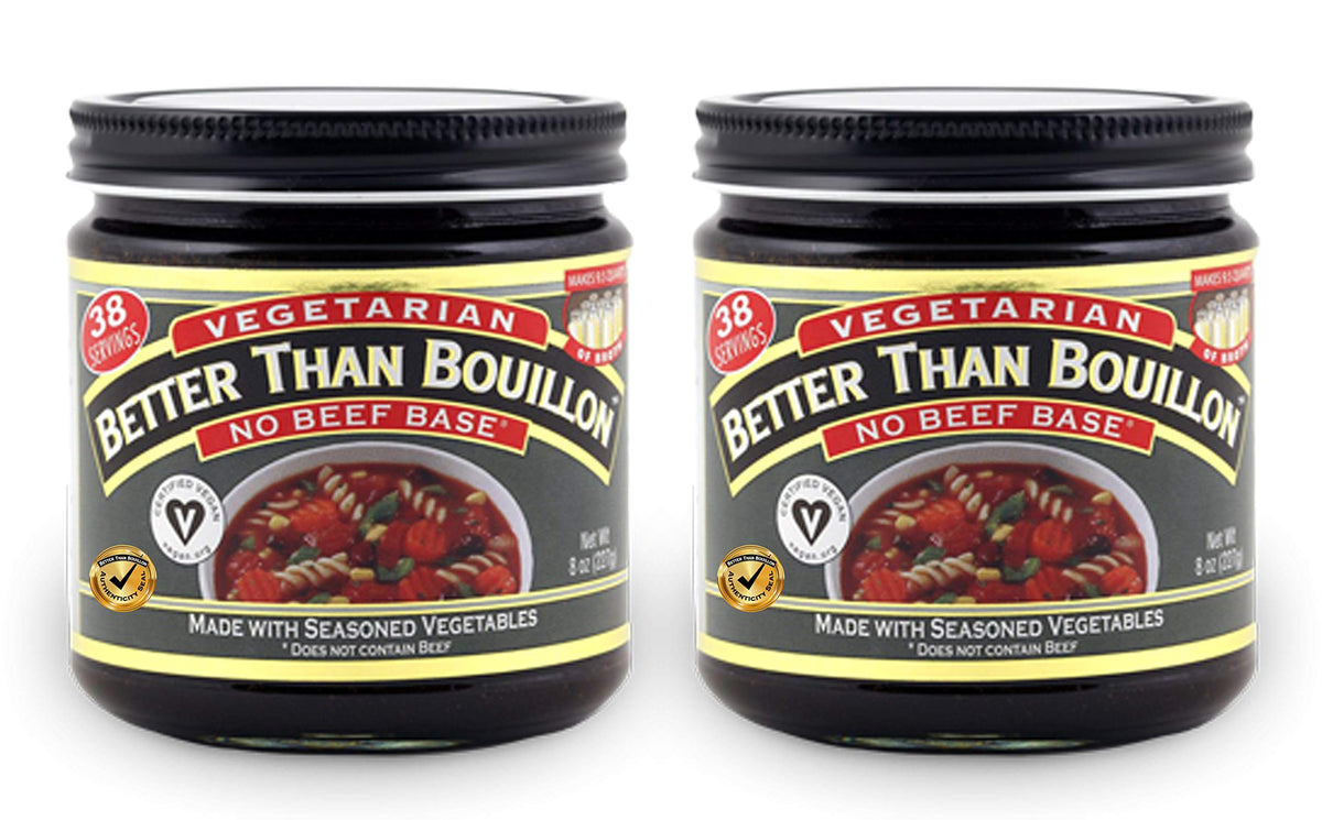 Vegetarian No Beef Base Bouillon by Better Than Bouillon – 5.33 Ounce (Pack of 3), Pack of 3