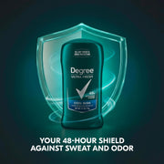 Men Ultra Fresh Antiperspirant Stick 4 Pack Cool Rush 2.7 oz by Degree – 10.8 Ounce (Pack of 1), Green, Model 079400520395