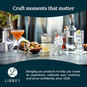 Libbey Whiskey Rocks 12 / 12 Count (Pack of 1) / Heavy Base Mixed Drinkware Sets