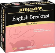 Bigelow Tea English Breakfast Black Tea, 100 Count (Pack of 1) | Caffeinated Tea