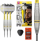 Target Darts Scott Williams Generation 2 Swiss Point Steel Tip Dart Set, 23G/25G | Player Edition G2 90% Tungsten Darts, Pro Ultra No.2 Flights, Pro Grip Tag Shafts & SP Tool