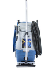 CR2 Touch-Free Restroom Cleaning System by EDIC – 42"L x 22"W x 39"H, 17.0 gallons, Polyethylene, Blue/Gray, Model 2700RC
