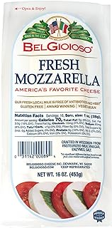BelGioioso Fresh Mozzarella Logs 16 Oz (3 Pack)