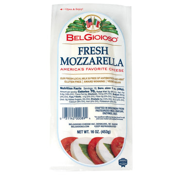 Fresh Mozzarella () 2 x 16oz (453g) 2 PK by – 16 Ounce (Pack of 2), Pack of 2