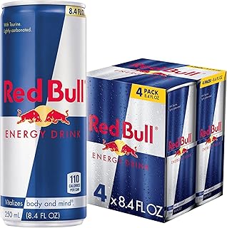 Red Bull Energy Drink, 8.4 Oz, 4-count