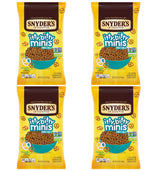 Snyder's Itty Bitty Mini Pretzels 12oz (4 bags) by Snyder's of Hanover – 12 Ounce (Pack of 1)