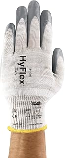 Ansell HyFlex 11-100 Ionic+ Nitrile Work Gloves, Size L, 1 Pair
