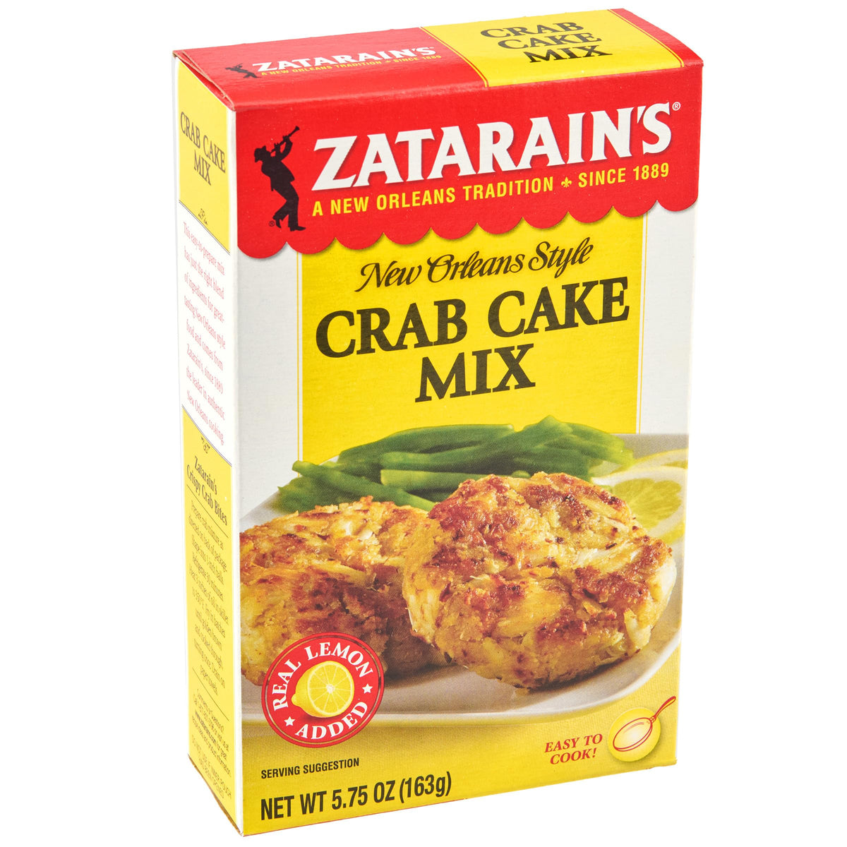 Crab Cake Mix by Zatarain's – 5.75 Ounce (Pack of 1), Model 09595