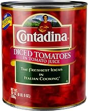 Contadina Diced Tomatoes in Juice - no. 10 can, 6 cans per case