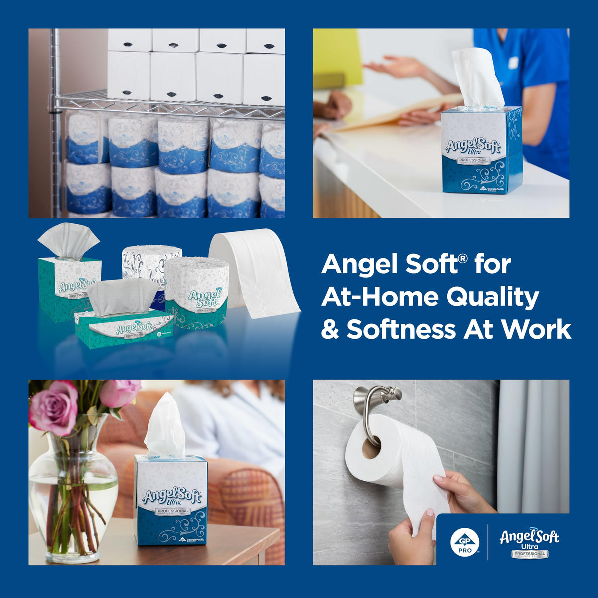 Georgia-Pacific 400 Count (Pack of 60) / Angel Soft Ultra / 1 Toilet Paper