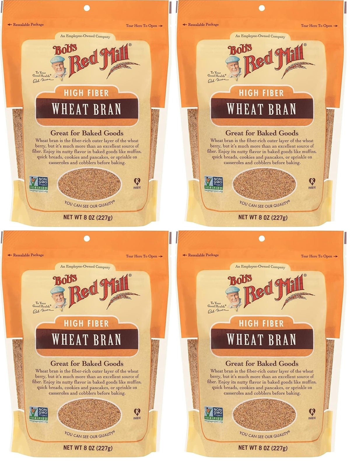 Bob's Red Mill 8 Ounce (Pack of 4) / No Color / 1 Wheat Berries