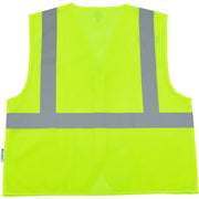 Hi-Vis Class 2 Safety Vest by Global Industrial – Small-Medium, Polyester, Lime Green, Model 641636LS
