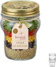 Bormioli Rocco Quattro Stagioni Stacking Jar, 9.25 Oz. - ClearGold