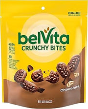 Belvita Bite Size Snacks, Chocolate Crunchy Bites, 5 oz