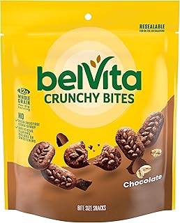Belvita Bite Size Snacks, Chocolate Crunchy Bites, 5 oz