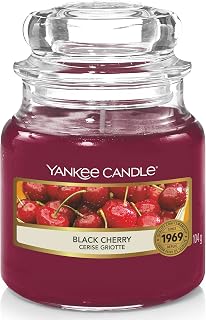 Yankee Candle 5038580018127 jar Small Black Cherry YSMBC1, one size.