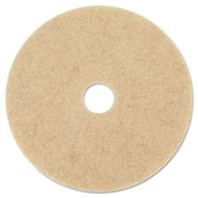 3M 19008 Ultra High-Speed Natural Blend Floor Burnishing Pads 3500, 20-Inch Dia., Tan, 5/CT