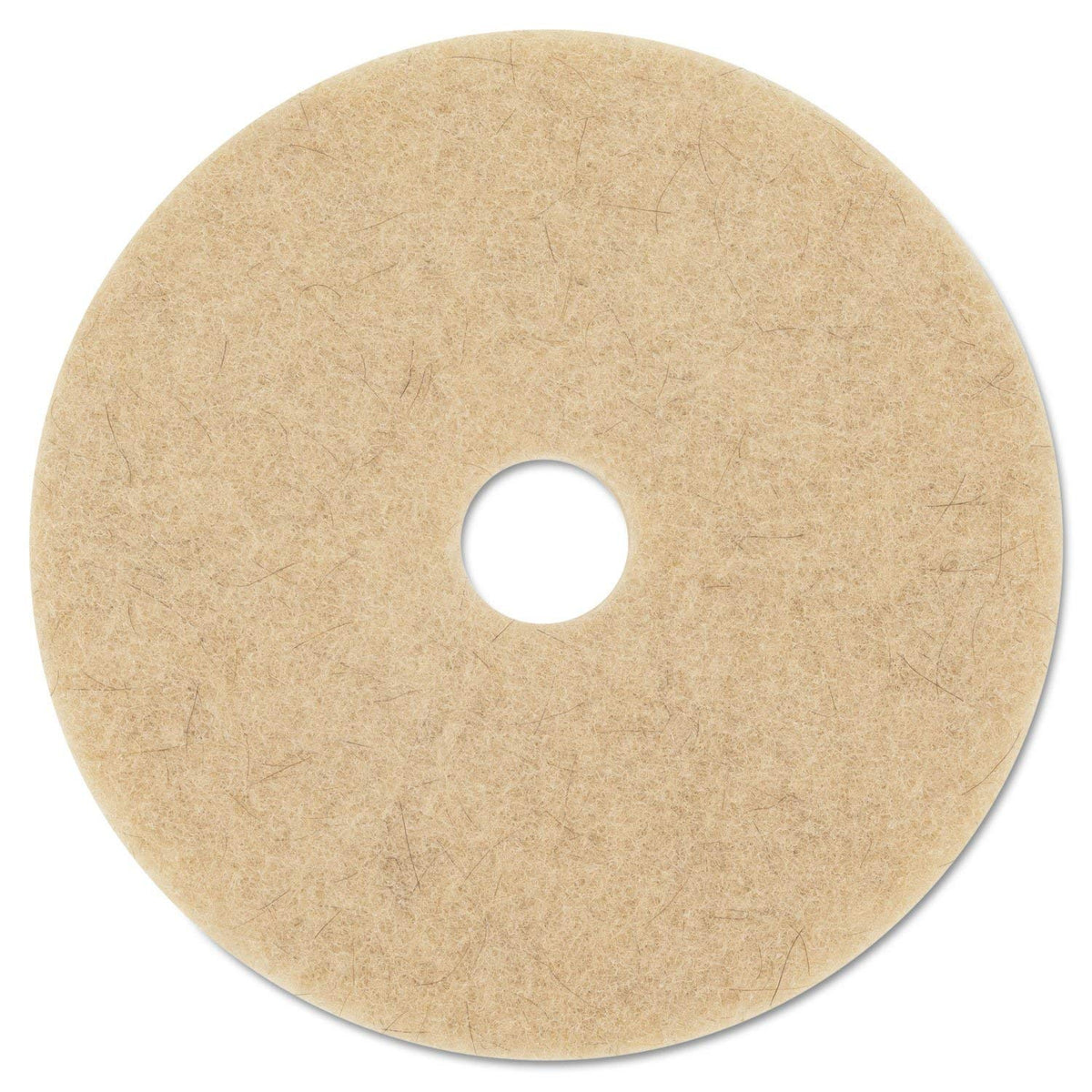 3M 19008 Ultra High-Speed Natural Blend Floor Burnishing Pads 3500, 20-Inch Dia., Tan, 5/CT