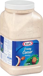 Kraft Brand Dressing Creamy Caesar Liquid, 128 Ounce