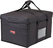 Cambro Nylon 18" X 14" X 12" Food Delivery Bag, Insulated Food Carrier, 4PK Black GBD181412-110