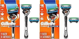 Gillette ProGlide Razor for Men, Handle + 2 Blade Refills (Pack of 2)