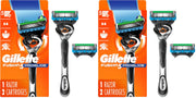 Gillette 1 Razor + 2 Refills (Pack of 2) / ProGlide 1 Handle + 2 Refills / 1 Count (Pack of 2) Cartridge Razors