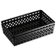 OIC26202 - OIC Large Supply Storage Basket by Officemate – Large, Plastic, Black
