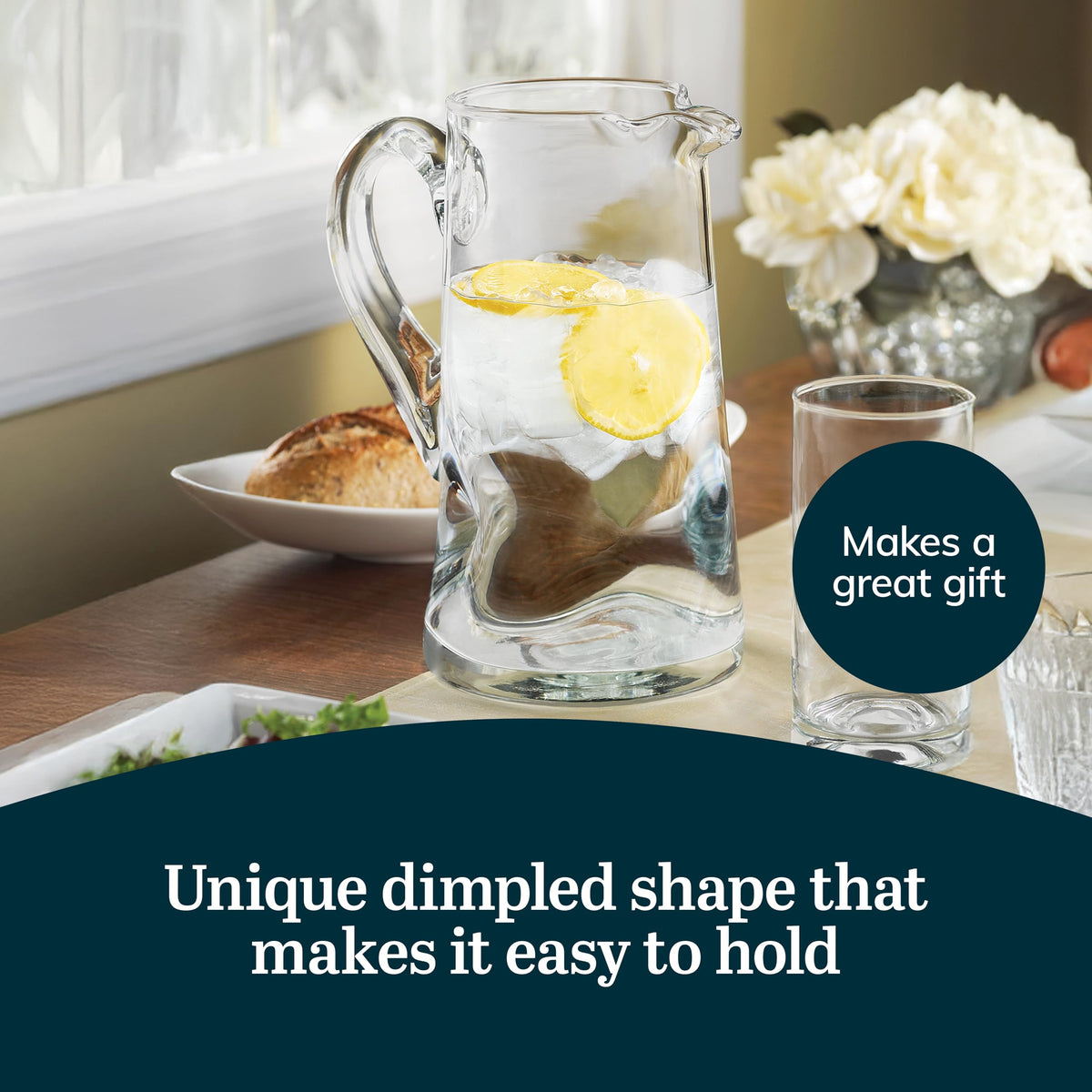 Libbey Impressions / 80.1 Ounces / Glass Pitcher Jugs