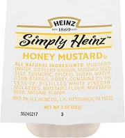 Simply Heinz Honey Mustard Single Serve (100 Ct Casepack, 1 oz Cups)