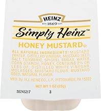Simply Heinz Honey Mustard Single Serve (100 Ct Casepack, 1 oz Cups)