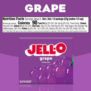 Jell-O Grape / 3 Ounce (Pack of 4) / 1 Gelatin