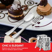 Stock Your Home Silver / Mini / Modern Spoons
