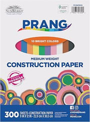 Prang Construction Paper, Stack, One Color, Standard Weight