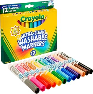 Crayola Ultra Clean Markers 12ct