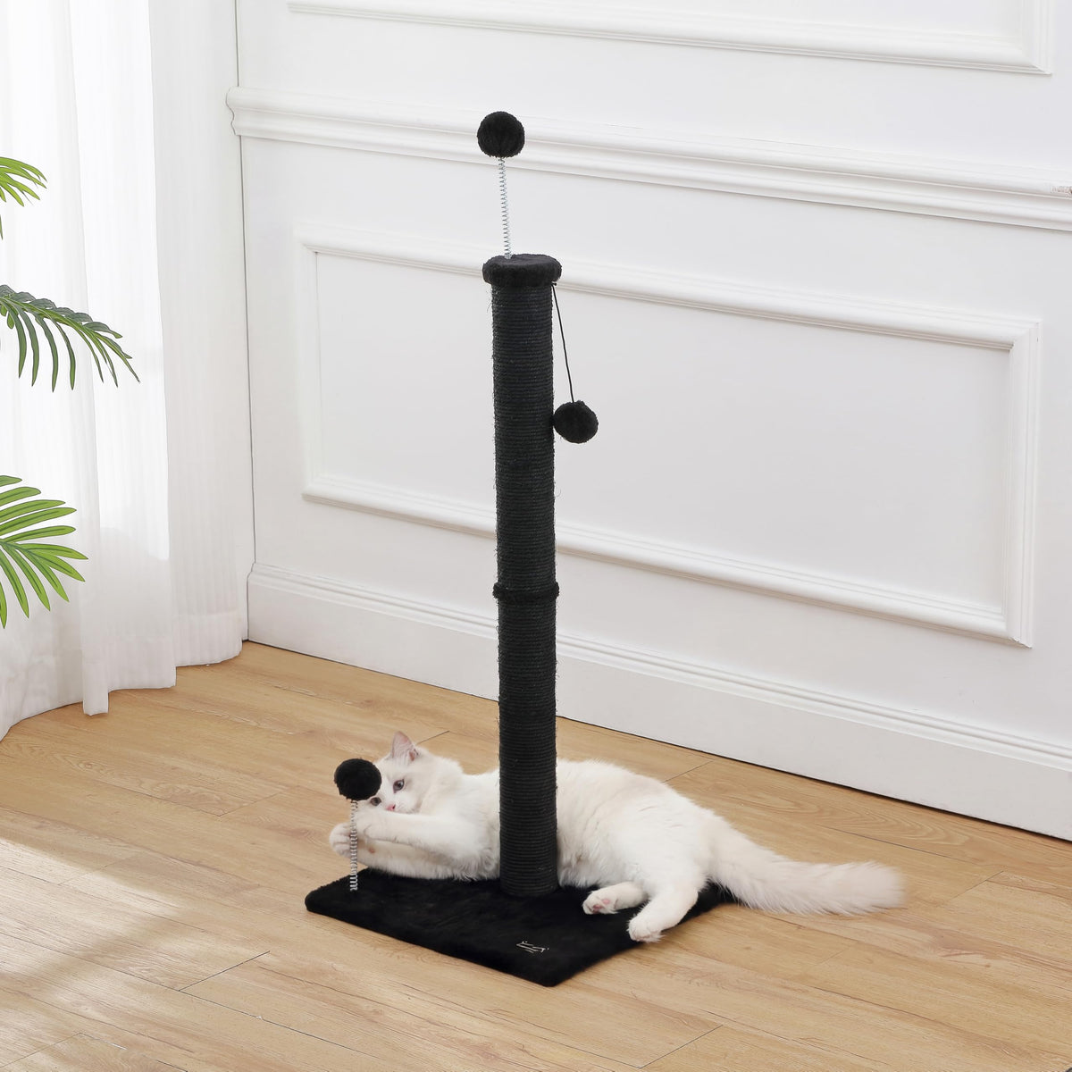 THE LICKER STORE Black / 15.5 x 15.5 x 38 / Modern Scratching Posts